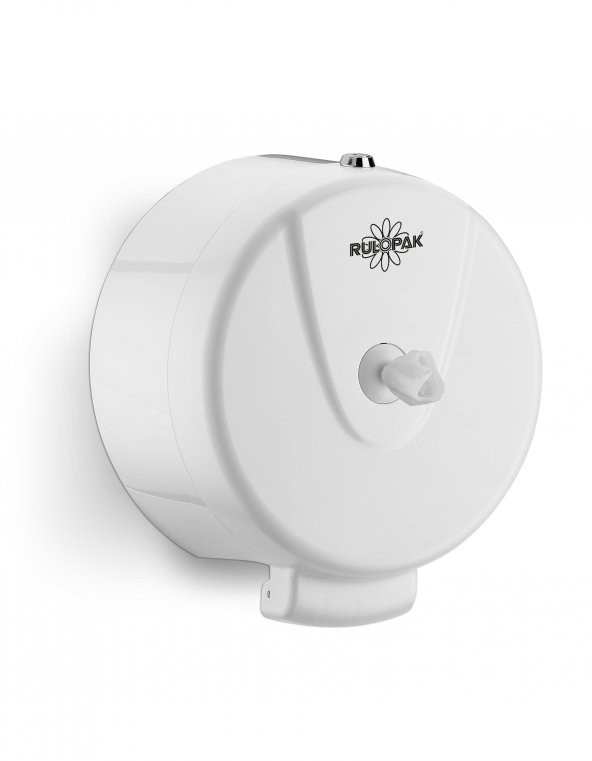 Rulopak Yeni Mini Cimri İçten Çekmeli Tuvalet Kağıdı Dispenseri Beyaz
