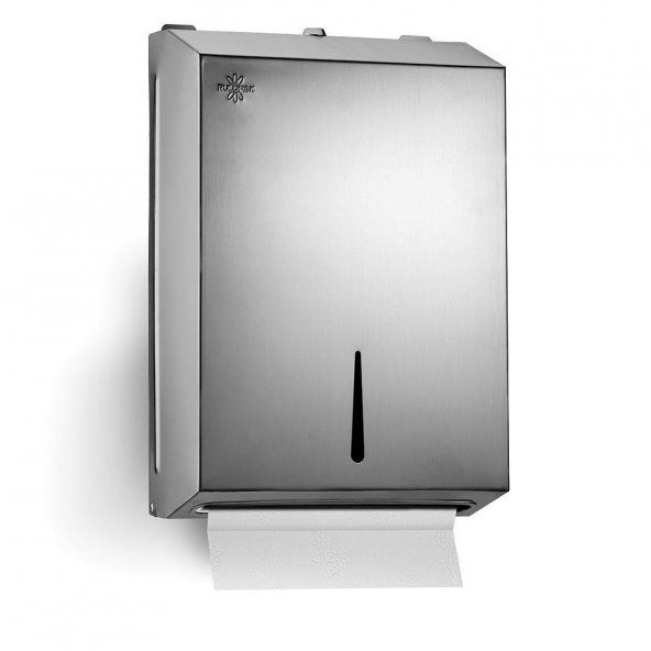 Rulopak Paslanmaz Z Katlama Kağıt Havlu Dispenseri 400Lü - Resim 2