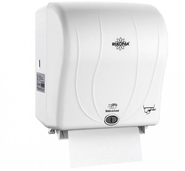 Rulopak Sensörlü Kağıt Havlu Dispenseri 26 Cm Beyaz - 2