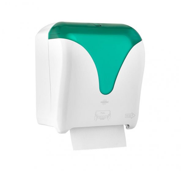Rulopak Elite Autocut Kağıt Havlu Dispenseri 21 Cm Yeşil