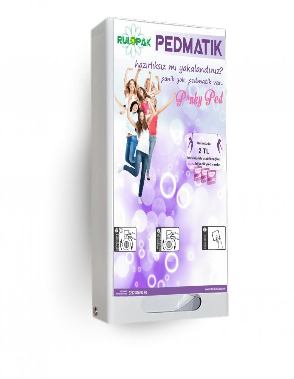 Rulopak Pedmatik Otomatı - Resim 3