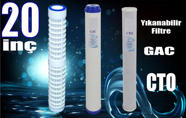 Sulook 20 Inç Şebeke, Bina Girişi Su Arıtma Filtre Seti - Resim 5