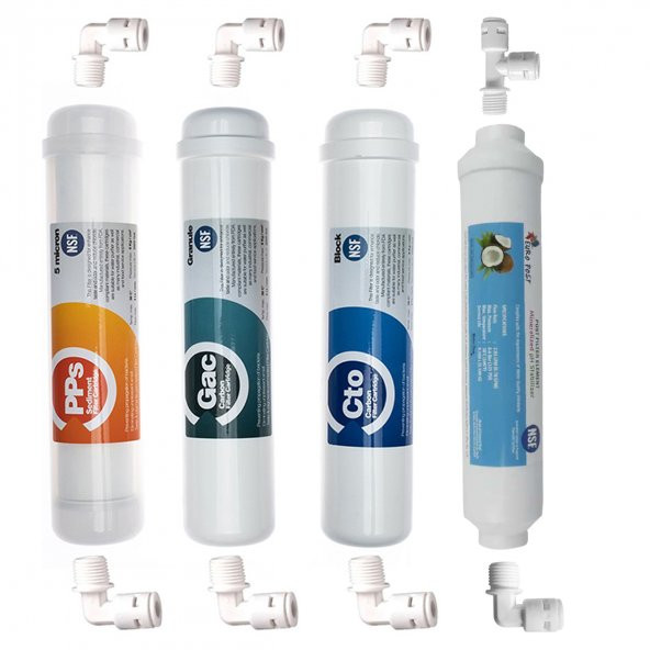 Su Arıtma 4lü Set Filtre,kapalı kasa su arıtma filtresi