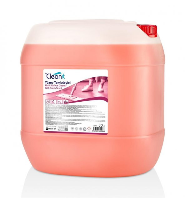 Rulopak By Clean Yüzey Temizleyici Fresh Parfümlü 30 Kg - 2