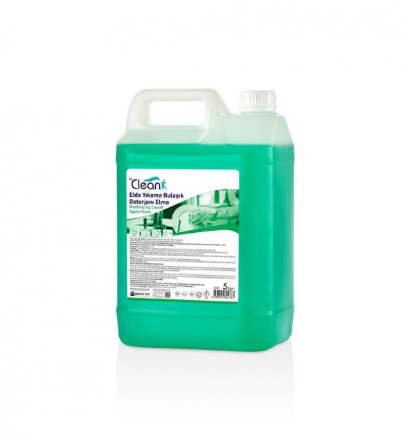 Rulopak By Clean Elde Yıkama Bulaşık Deterjanı Elma Kokulu 5 Kg - 2