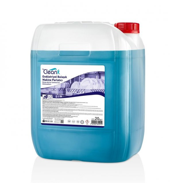 Rulopak By Clean Endüstriyel Bulaşık Makinesi Parlatıcısı 20 Litre