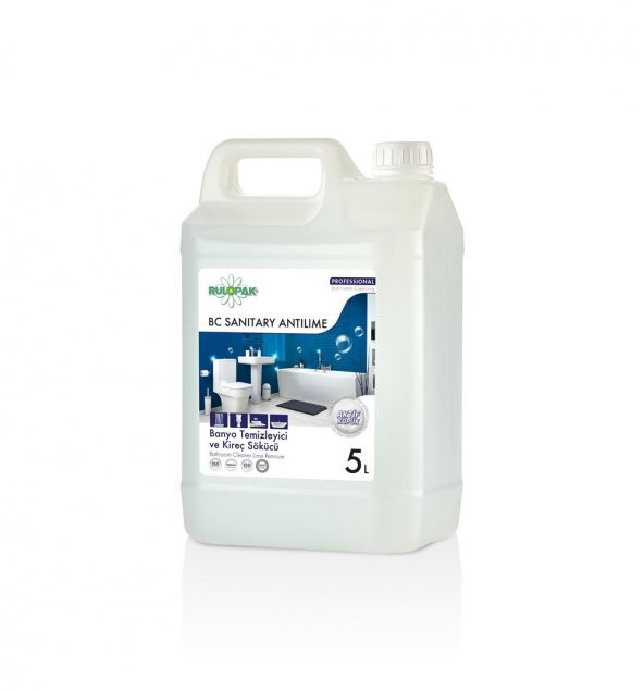 Rulopak BC Sanitary Antilime Quick 5 L (Banyo Temizleyici)