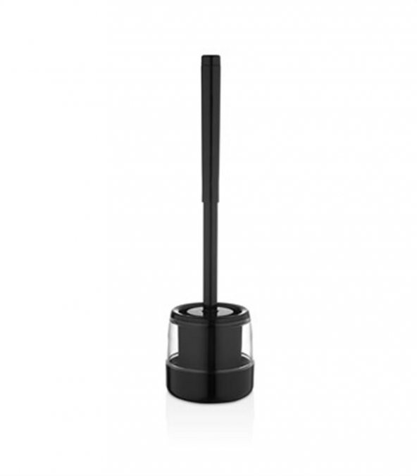 Rulopak Yuvarlak Elite Silikon Tuvalet Fırçası Siyah - 2