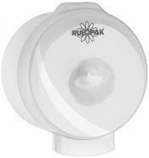 Rulopak Modern Mini Cimri Tuvalet Kağıdı Dispenseri (T. Beyaz)