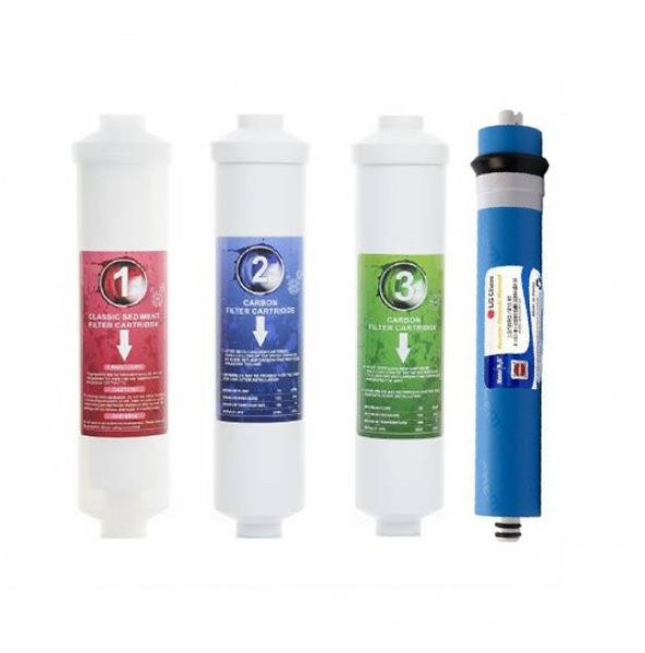 Su Arıtma Filtre Seti -Inline Set Lg Membran (En İyi Fiyatlı Set) - Resim 2