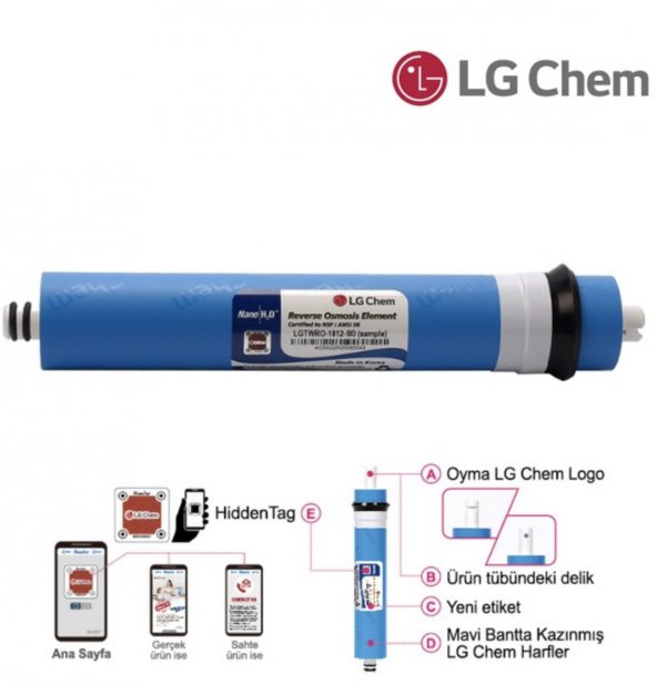Mebran Filtre Seti Lg Mebran (En Ekonomik Set) - Resim 2