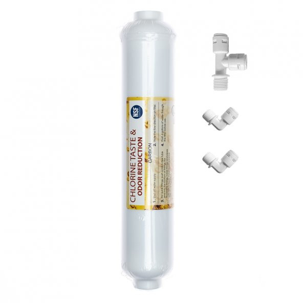 İhlas Su Arıtma Cihazı Filtresi Uyumlu 4lü Filtre Seti Çift Karbonlu Endkapsız Sediment Filtre - Resim 4