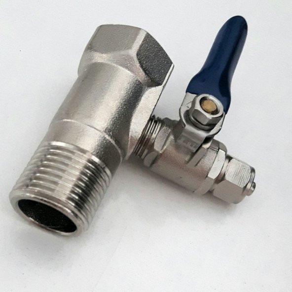 Lotto Filters Su Arıtma Hat Alma T 1/2" ve Mini Küresel Vana 1/4"
