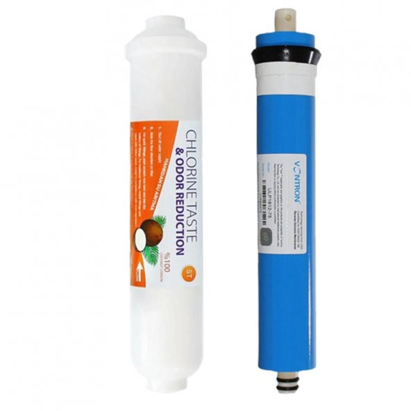 Lotto Filters Aqualine Su Arıtma Filtre Seti 5li Çift Spun 75 Gpd Vontron Membran - 5