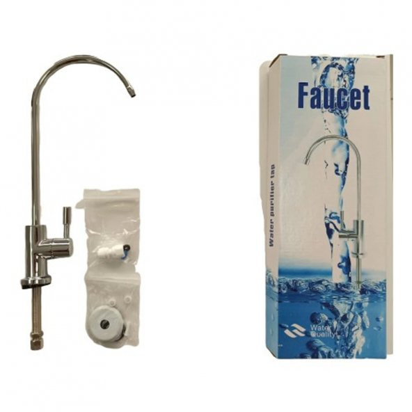 Lotto Filters Lux Faucet Su Arıtma Cihazı Krom Kaplama Lüx Musluk Faucet ürün görseli 1