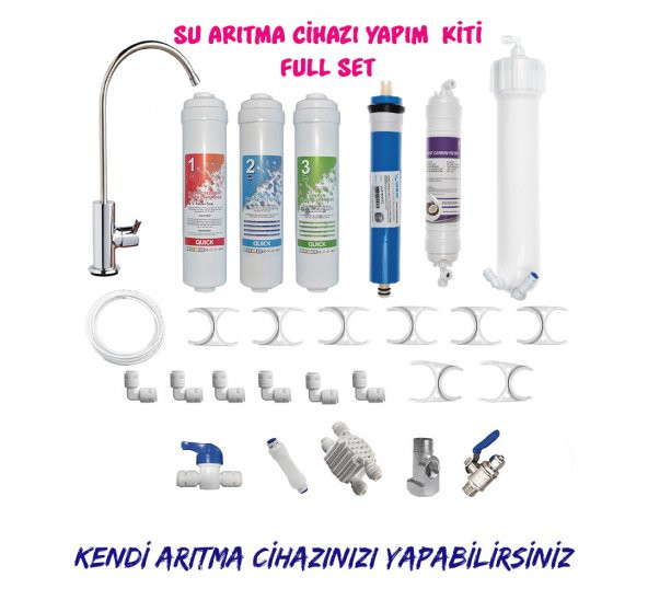 Su Arıtma Cihazı Yapım Seti VONTRON Membranlı