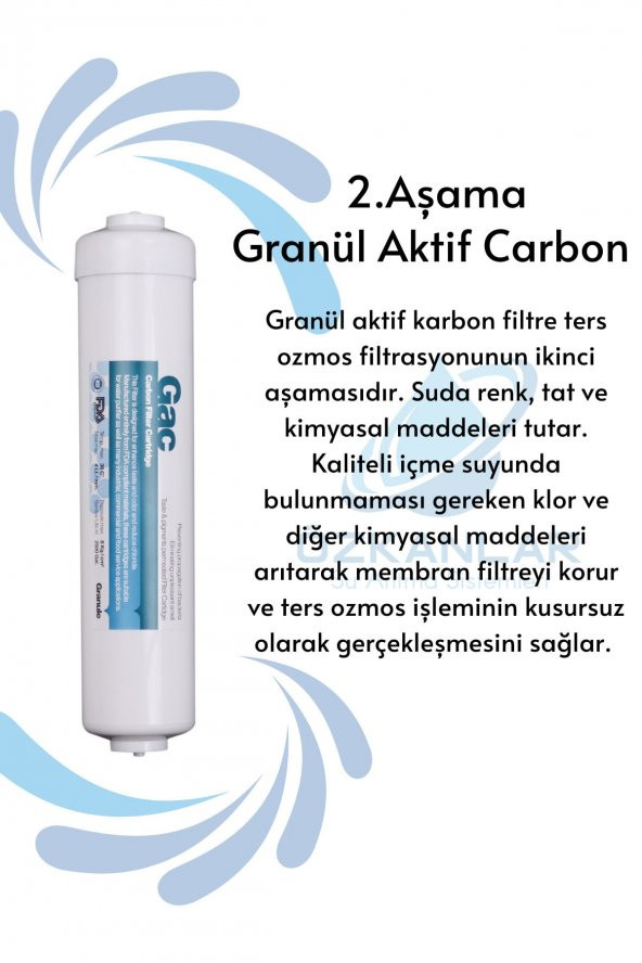 Kapalı Kasa Su Arıtma Cihazı Iki Tarafı Çubuklu 6lı Filtre Seti Membran Nsf Onaylı - 4
