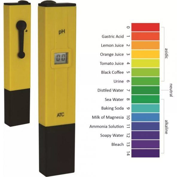PH Metre PH Ölçer Su Sıvı Akvaryum Kalibrasyon Cihazı