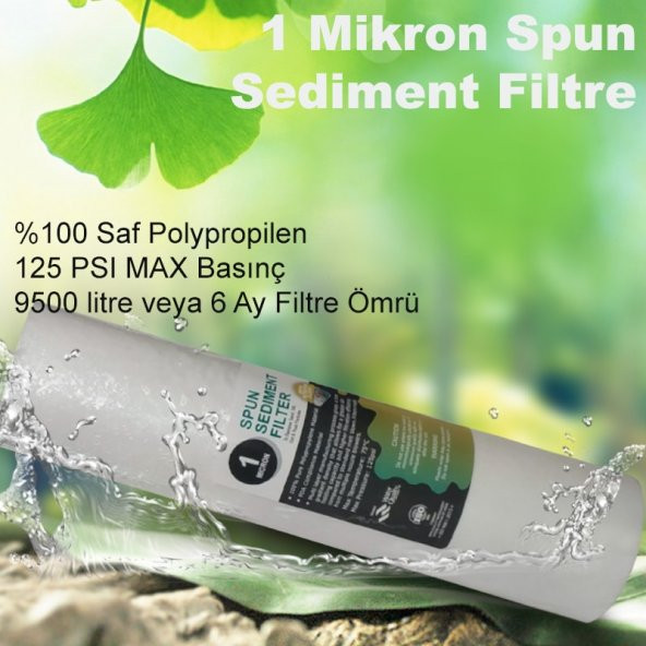 Su Arıtma Cihazı Filtre Seti LGKUNO Membranlı Aqualine 8 Aşamalı - 3