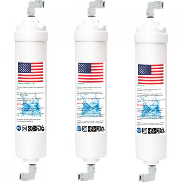 Ihlas Aura Cebilon Plus Uyumlu 3 Lü Filtre Seti ürün görseli 1