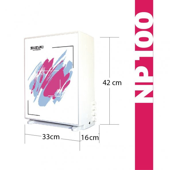 SUZUKI TECHNOLOGY NP100 SLIM SU ARITMA CİHAZI - Resim 2