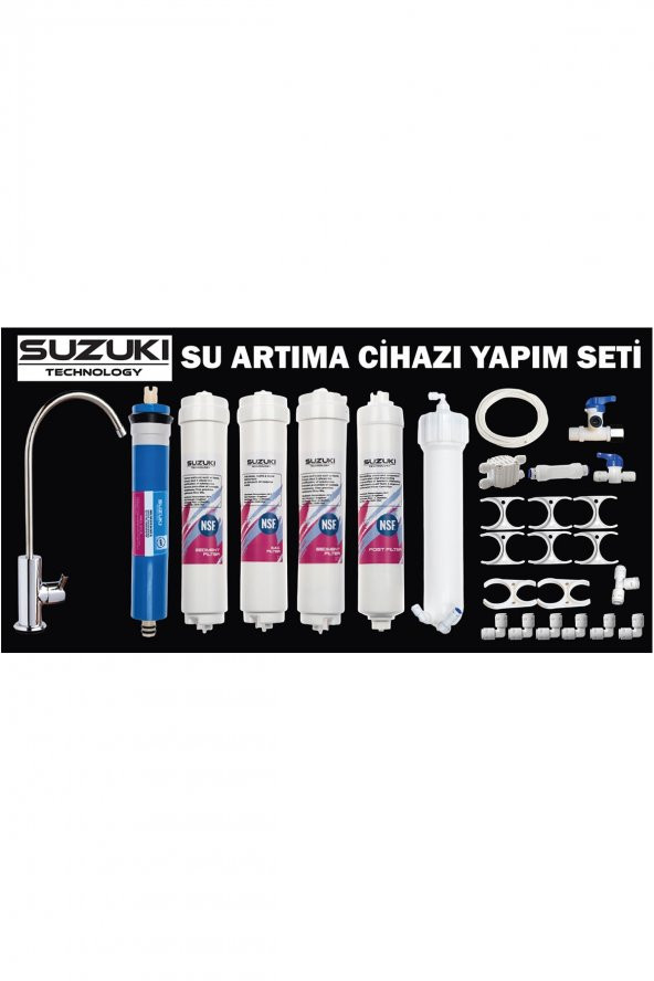 Su Arıtma Cihazı Yapım Seti (su Arıtma Cihazını Kendin Yap !!) - Resim 4