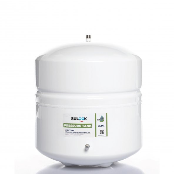 Su Arıtma Cihazı Tankı - Vana Dahil-antibakteriyel-3,2 galon -12 Litre - Resim 7