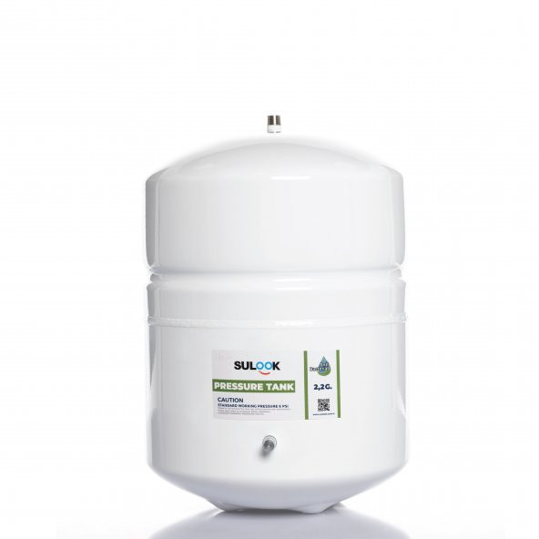 Su Arıtma Cihazı Tankı - Vana Dahil-antibakteriyel-3,2 galon -12 Litre - Resim 8