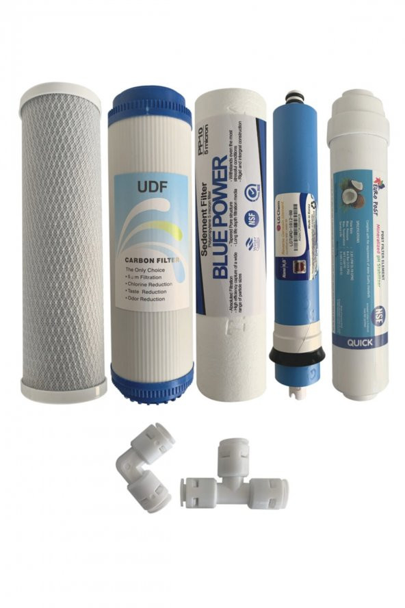 Ihlas Aura Cebilon Compact Uyumlu Su Arıtma Cihazı Kartuşlu 5li Filtre Seti - 2