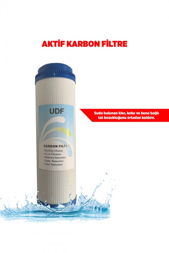 Ihlas Aura Cebilon Compact Uyumlu Su Arıtma Cihazı Kartuşlu 5li Filtre Seti - 3