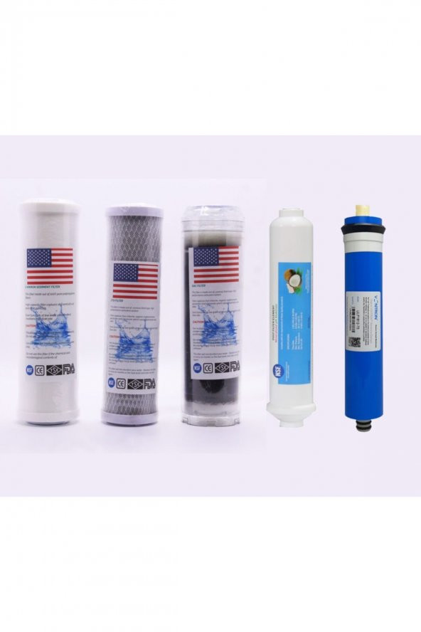 Filtre Aura Cebilon Compact Uyumlu 5 Li Filtre Seti Nsf - Resim 3