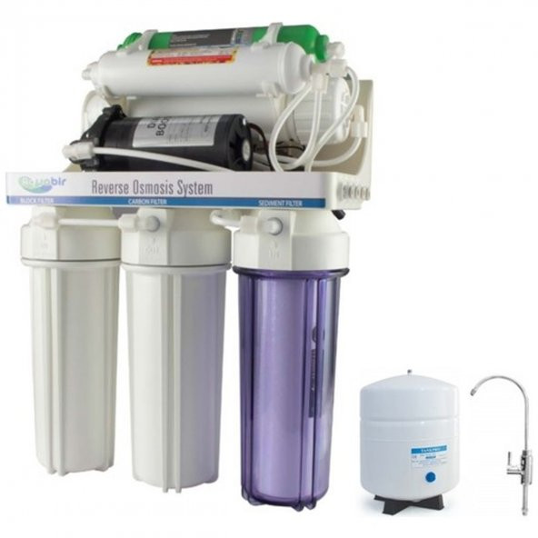 6 Filtreli 12 Aşamalı Motorlu Su Arıtma Cihazı ürün görseli