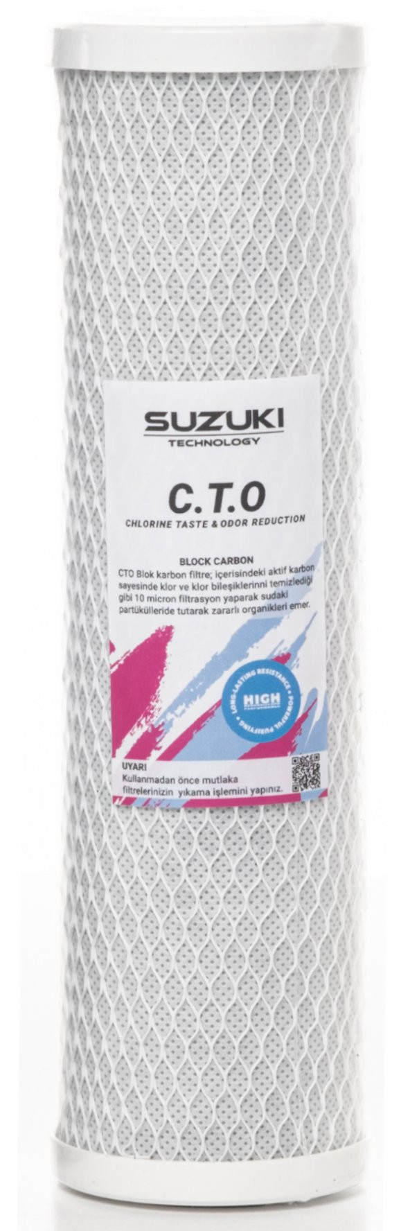 10 Inç Açık Kasa Su Arıtma Cihazı Tam Set (6 Filtre) Mineral Filtre Ilaveli - Resim 4