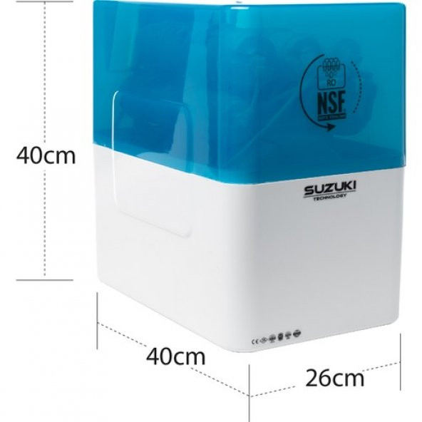 Suzukı Technology Pompalı Su Arıtma Cihazı - Alpha Plus Model - Resim 4