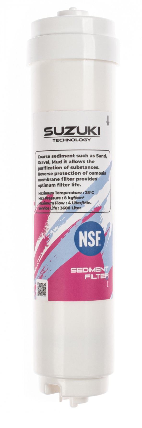 12 Inç Kapalı Kasa Su Arıtma Cihazı Sediment Filtre ürün görseli 1