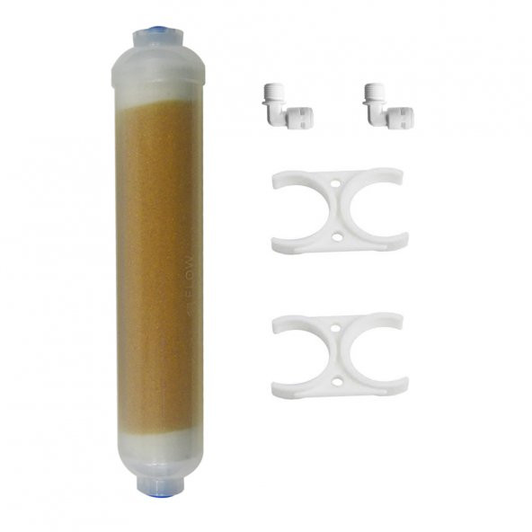 Su Arıtma Reçine Mixped 10" Inline Filtre,Akvaryum Su Yumuşatma Reçine Filtre - 1