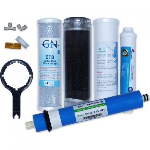 Su Arıtma Cihazı 5’li Set Ihlas ve Housingli Tüm Cihazlara Uyumludur ürün görseli 1