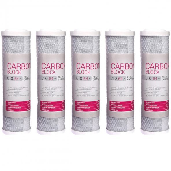 Açık Kasa Su Arıtma Cihazı Ön Filtre Paketi 5 Takım - Resim 4