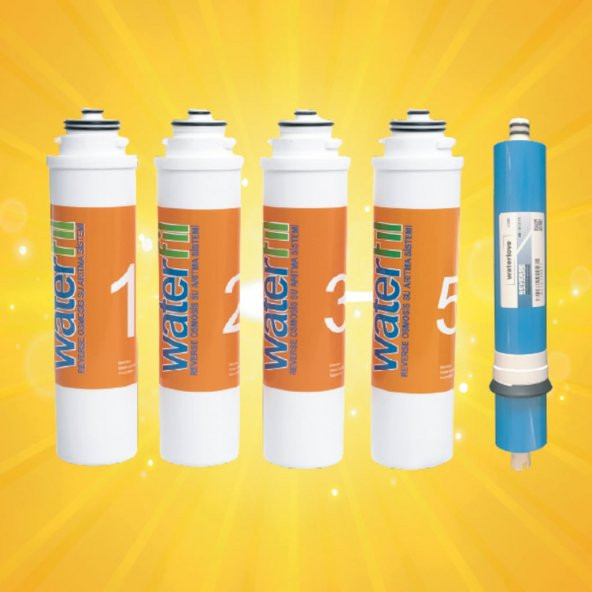 Waterlife Filtre 5 Li Set Waterlife Su Arıtma Filtresi 486601463 - 2