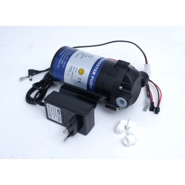 Just Water Su Arıtma Pompa ve Adaptörü 75 Gpd Pompa 1.5A Adaptor