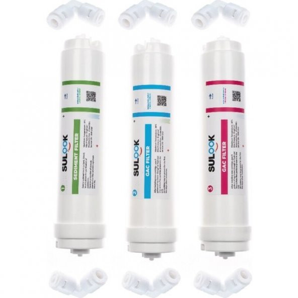 Sulook Su Arıtma Cihazı Yapım Seti - Full Set- Su Arıtma Yapım Kiti - 5