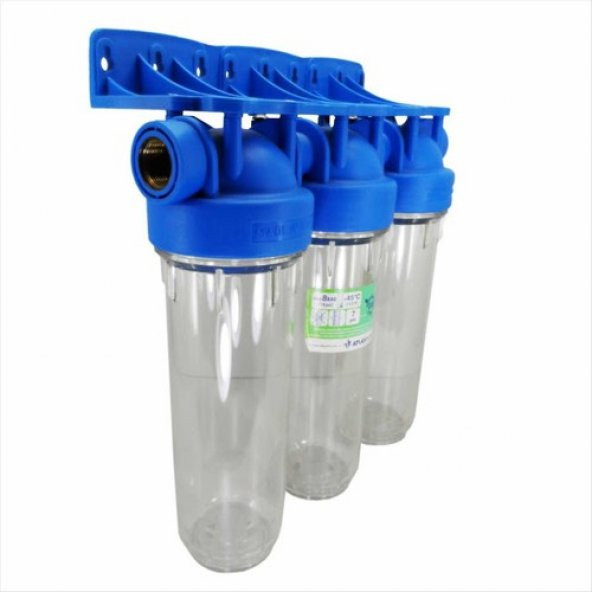 atlas 10" Tesisat Su Giriş Filtresi 3 Lü - Resim 2