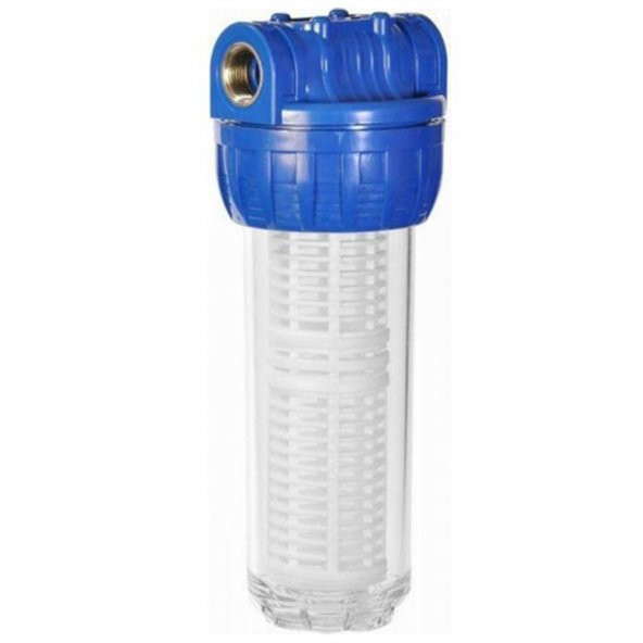 Daire Bina Şebeke Girişi Yıkanabilir Filtreli Su Arıtma Kabı - Resim 3