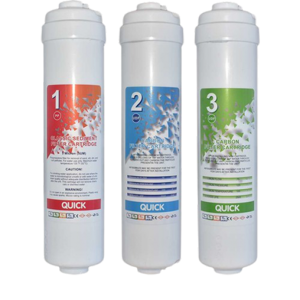 Su  Arıtma  Filtre  Seti  3Lü  Inline  Set - Resim 3