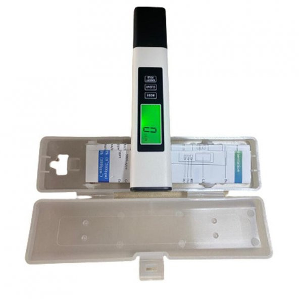 Tds Metre Işıklı Su Ölçüm Cihazı Su Arıtma Cihazı için Hem Ppm - 3