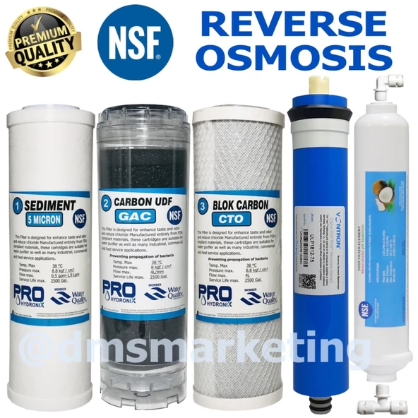 Reverse Osmosis Filtre Su Arıtma 5'Li Set - 2