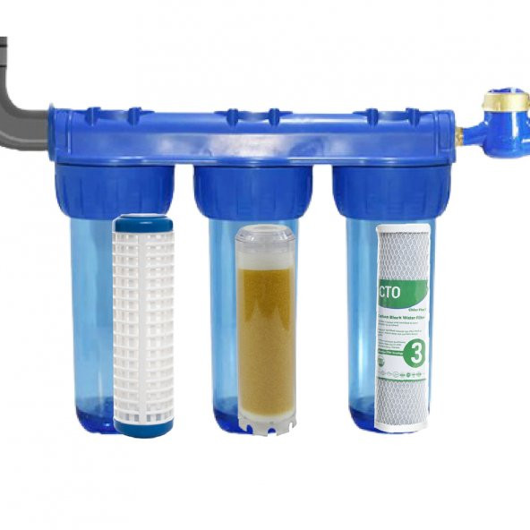 Ev Ana Giriş Su Arıtma Sistemi 5 Yıl Garantili Su Arıtma Cihazı - Resim 4