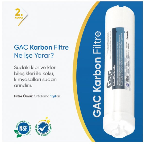 Reverse Osmosis Kapalı Kasa Su Arıtma Cihazı 5li Filtre Seti - Resim 5