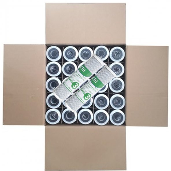 Blok Karbon Su Arıtma Filtresi 10" Blok Karbon Su Arıtma Cihazı 180644426 - Resim 2