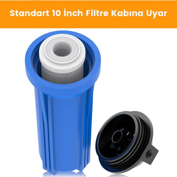 Blok Karbon Su Arıtma Filtresi 10" Blok Karbon Su Arıtma Cihazı 180644426 - Resim 4